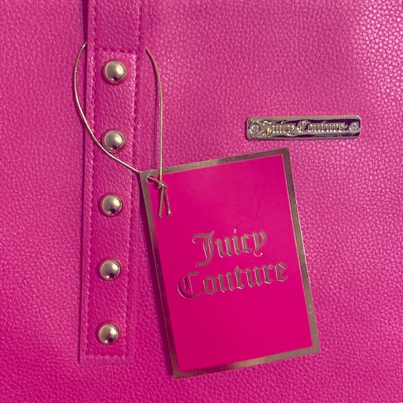 Juicy Couture Hot Pink Large Tote NWT - Picture 3 of 5